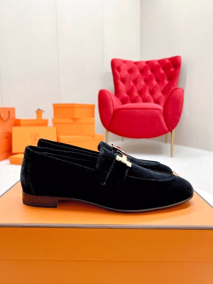 Hermes Leather Shoes